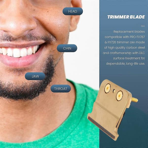 Erstatningsblader for FX787 & FX726 Trimmere, FX707 Erstatningsblader Gull