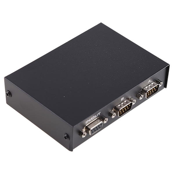 PC Printer DB9 Pin Seriel RS232 2 ind 1 ud 2 Vejs A B Manuel Data Switch Box