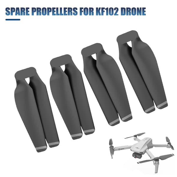 4 stk. propeller reservedeler for KFPLAN KF102 RC drone tilbehør