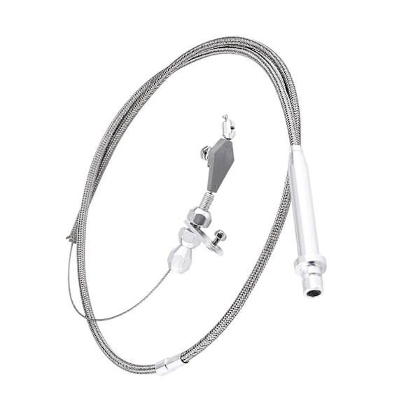 TH350 Transmission Kick Down Kabel - Rustfrit Stål Flettet