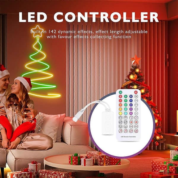 RGB Smart Music Bluetooth Smart Controller SP611E til WS2812B SK6812 WS2811 Adresserbar LED RGB Tap