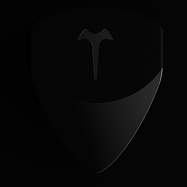 2 i 1 Unikke Guitar Picks - Praktiske til at Trække og Glide Harmonisk, Tykkelse 0,38 mm