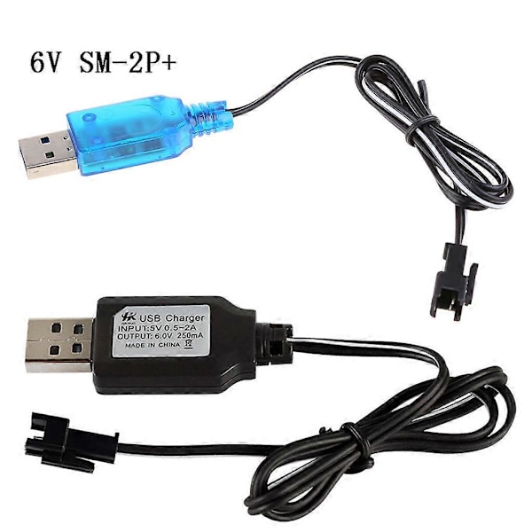 250mA Oplader Li-ion batteri SM-2P RC Legetøj fjernbetjening legetøj SM2P USB Oplader