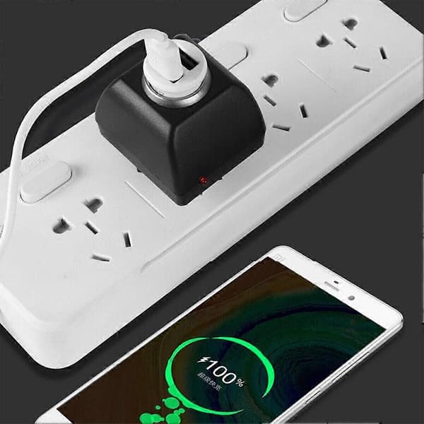 Cigaretlighterstik 240V stik til 12V biloplader strømadapter