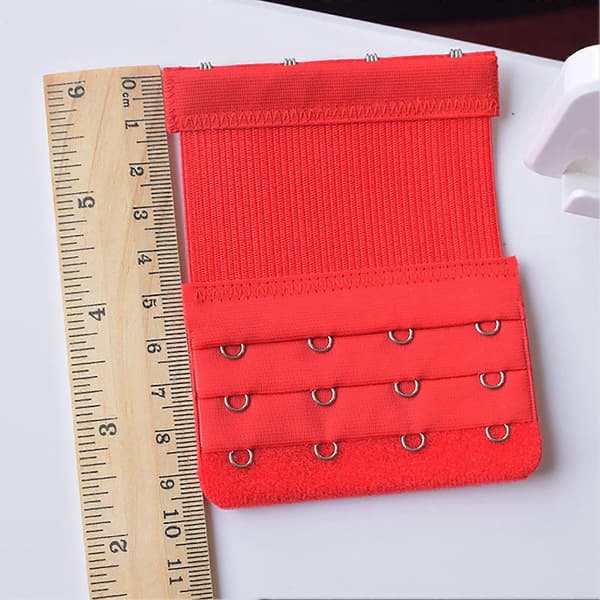 Elastiske, tøyelige BH-forlengerstropper 4 kroker Elastisk BH-forlengerstropp