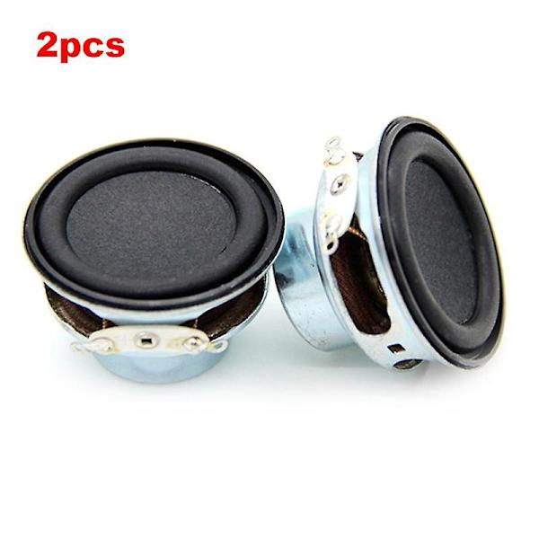 2 st ljudhögtalare 4 6W 40mm 1,5 tum bas multimedia högtalare högtalare DIY ljud minihögtalare f