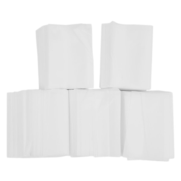 500 stk / Miljøvennlige Naturlige Kornfiber Foldbare Teposer Biologisk Nedbrytbare Te Filter Tepose 7 X 10Cm