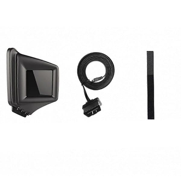 Bil Head Up Display, A-Stolpe HUD OBDII & GPS Dubbelsystem, Hastighet, RPM, Överhastighetsvarning, Multi-Fun