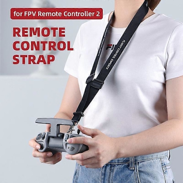 Halsrem Fjernbetjening Sling Lanyard Skulderrem Reb til FPV Combo Drone Quadcopter Tilbehør