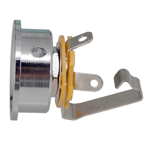 6,35 mm 1/4 tommers gitarjackplugg sokkel utgangsplate for TL gitardeler tilbehør, C