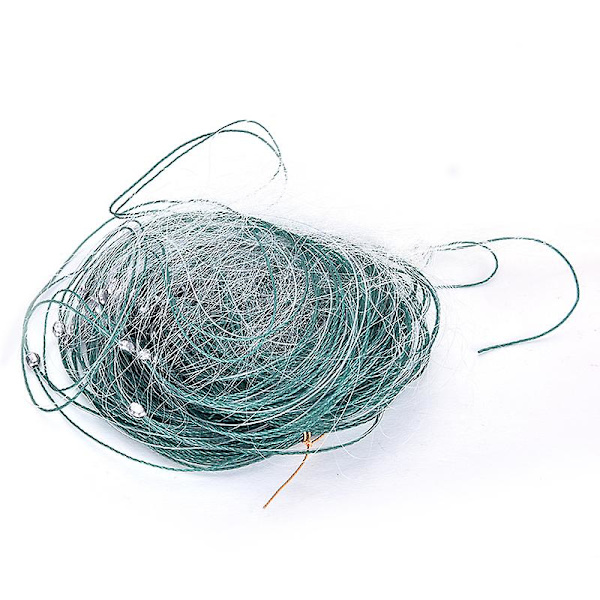 25m 3-lags Monofilament Gill Fiskegarn med Flyde Fiskefælde Fiskeværktøj Hfmqv