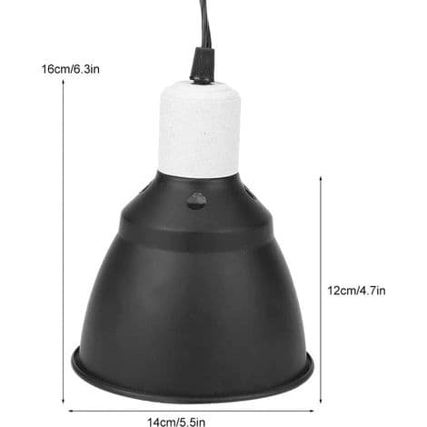 E27 300W UVA/UVB varmelampe for reptiler til hønsehus