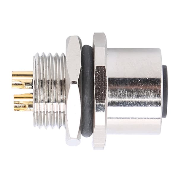 M12 Waterproof Connector - Front Mount Socket