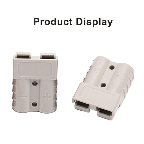 10 stk. Anderson-stil 50 AMP pluggkontakter for 6AWG 12-24V DC elektroverktøy
