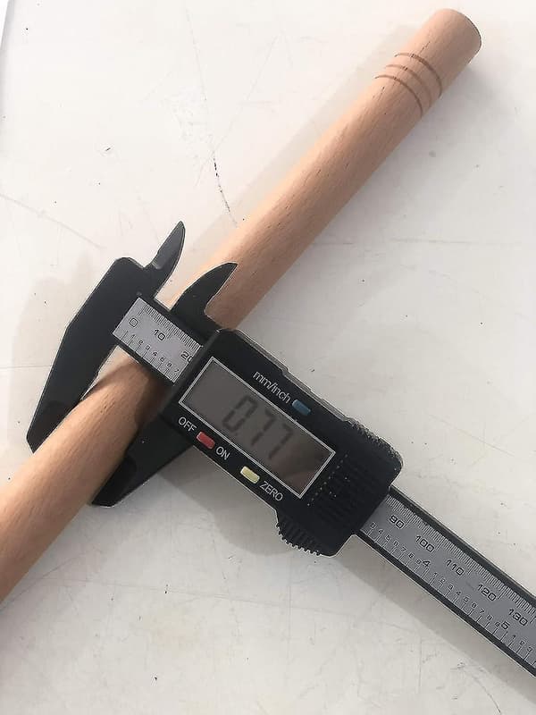 GITABI Tynn Kjevle Oklava - Lang 80 cm (31 tommer) zy