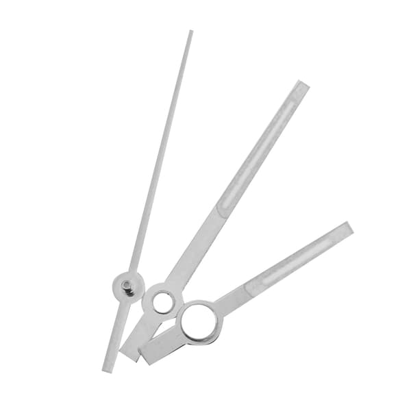 Men's Watch Hour, Minute, and Second Hands Suitable for ETA2834 Movement Silver