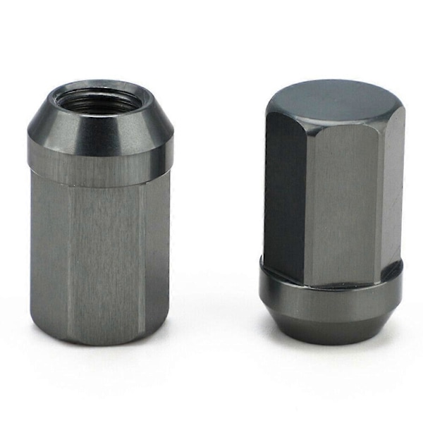 M12X1.5 Hjulmøtrikker Aluminium Hjulbolte 32.4X17mm 7075-T6 Titan 20 STK