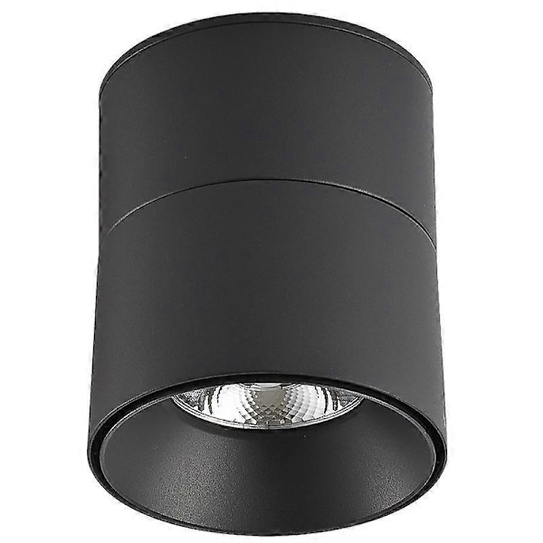3000K Varmt Hvid LED Loftlampe: Sort Spotlight til Accentbelysning