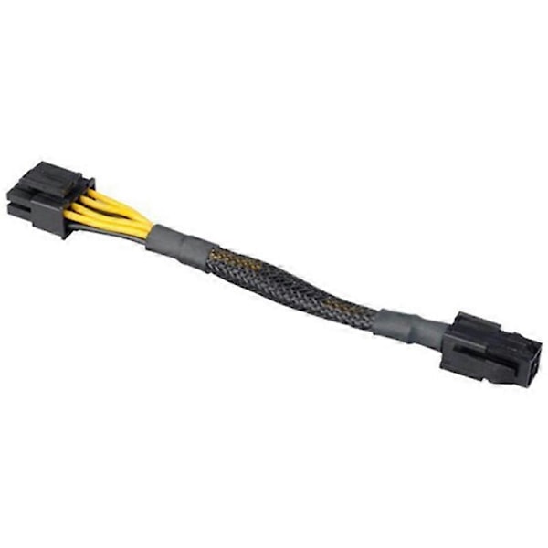 ATX 4-nastainen naaras - emolevyn CPU 8(4+4)-nastainen uros EPS 12V -muunninadapterin jatkojohto punottu
