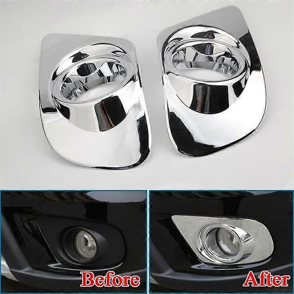 Bil Front Tåkelys Lampe Tåkelys Støtfangerdeksel Trim for Journey Freemont 2011-2018
