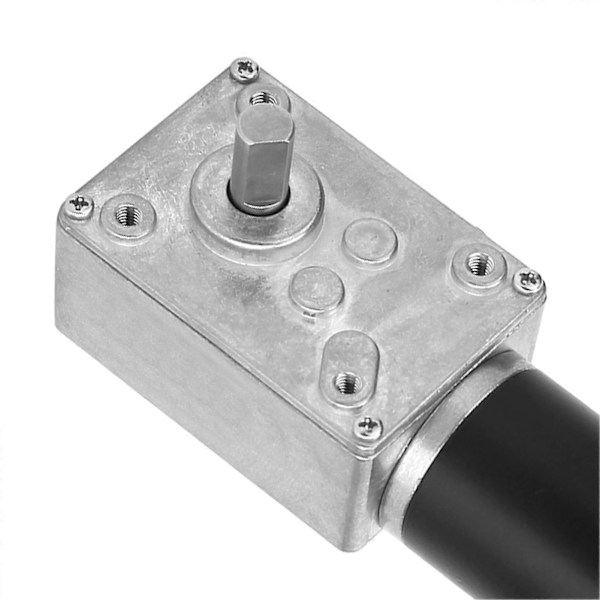 Nopeusvähennys sähköinen vaihteisto moottori käännettävä matovaihdemoottori 8mm akseli 24V (30RPM)