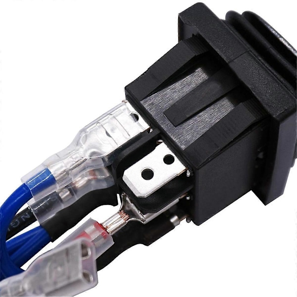 Momentær Polaritetsomvendt Switch Vandtæt Kontrol Motor Aktuator 6 Pins 3 Position Rocker Toggle Switch