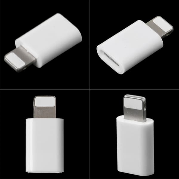 USB-C Hunn til Lightning Hann Adapter for Telefoner, Slitesterk