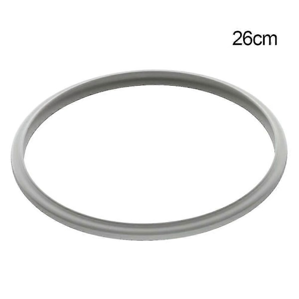 18cm/22cm/ 24cm/26cm Trykkomformer Ring Tætning Ring Gummi Silikon 1stk Aluminium Trykkomformer Klar