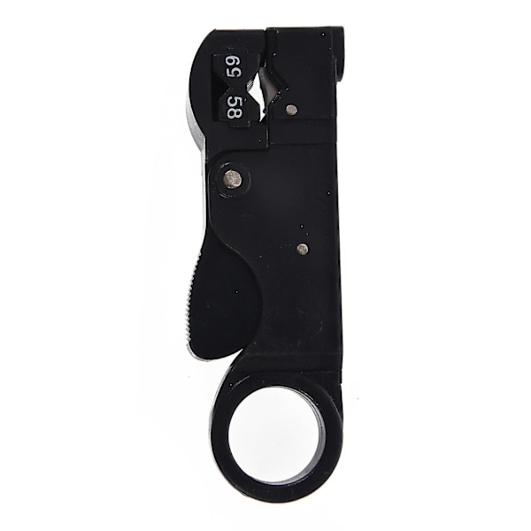 Koaksialkabel-avstripper med 3 kniver for RG58/59/62/3c/4c kabler