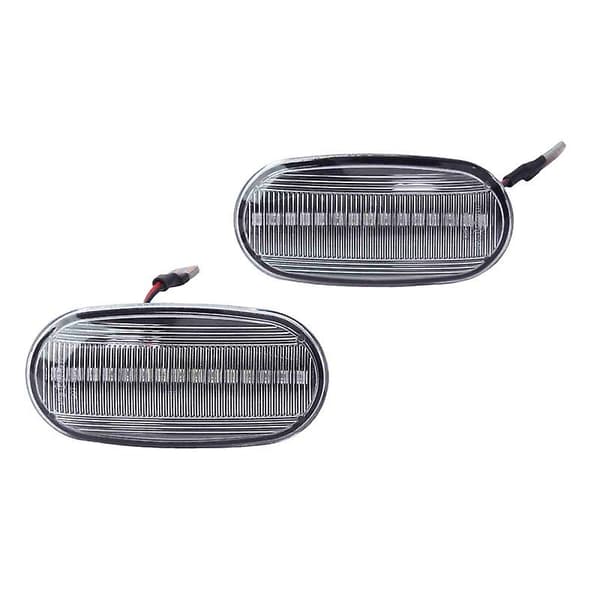 Dynamiske Sidemarkør Blinklys for 1998-2005 - Transparent