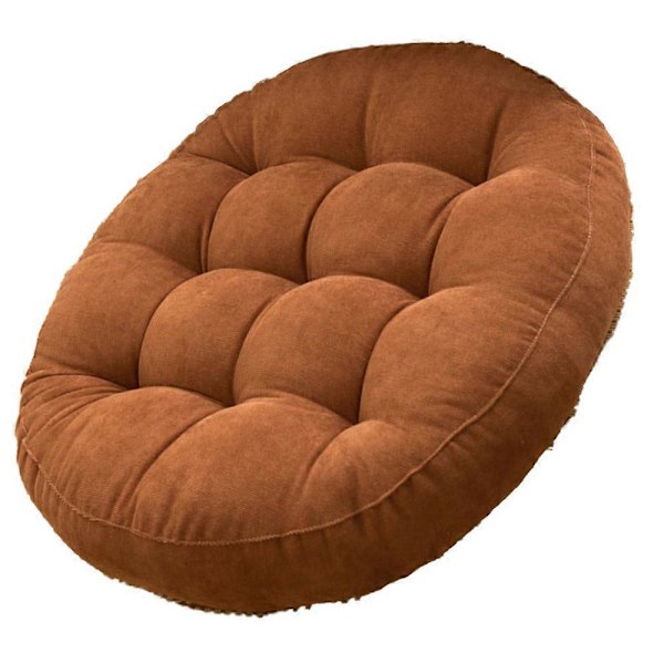 Thickened circular tatami mat upholstery, upholstery, Papasan solid color footstool