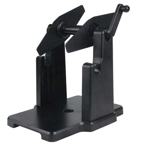 External Label Holder, 2 In 1 Fanfold Stack Paper Holder For Desktop Thermal Label Printer