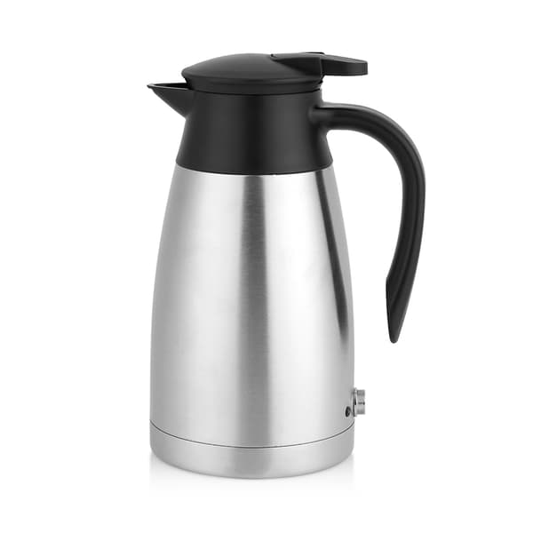 12V 1000ml Rustfrit Stål Bil Elkedel Bærbar Vandkop