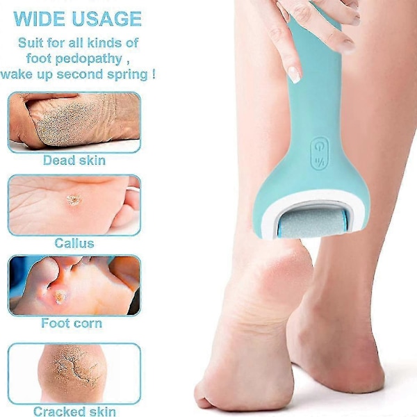 Piao Blue Pedi Perfect Wet & Dry Genopladelig Fodfil, Regelmæssig Grov