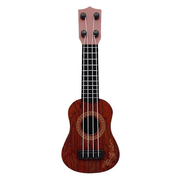 Kaffe Barn Klassisk Ukulele Gitar Leke Tidlig Utdanning Liten Gitar Festutstyr Justerbar