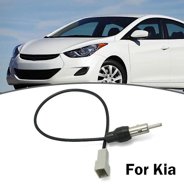 For Kia For Hyundai 2009-2011 For Kia 2007 08 09 10 11 12 13 14 15 16 17 18 19 - Bilstereo Antenneadapter Plugg Til Radio