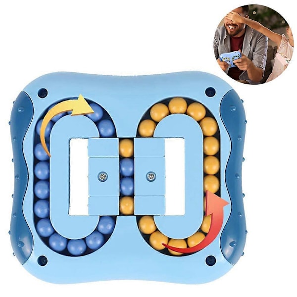 Roterande Magiska Bönleksaker för Barn och Vuxna, Snurrande Magisk Bönlek Unisex Magisk Bön IQ-Spel Leksaker kan Förbättra Tänkandet