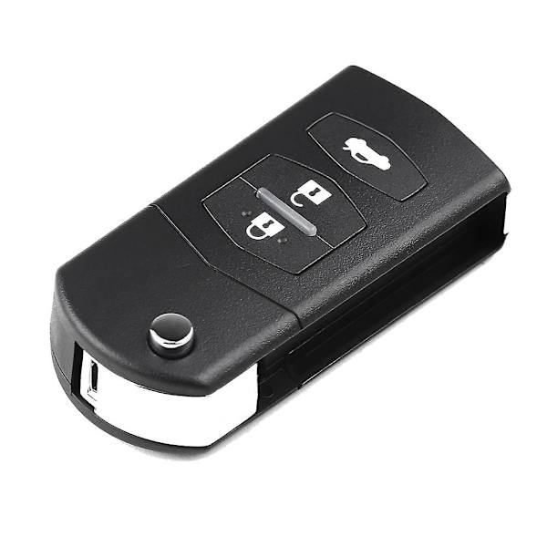 1 st för XKMA00EN Biltråd Fjärrnyckel för Flip 3 Knappar Engelsk Version VVDI Nyckelverktyg