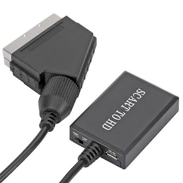 HDMI til SCART-kabel HDMI til SCART-adapter HDMI til SCART-konverter Videoadapter 2022