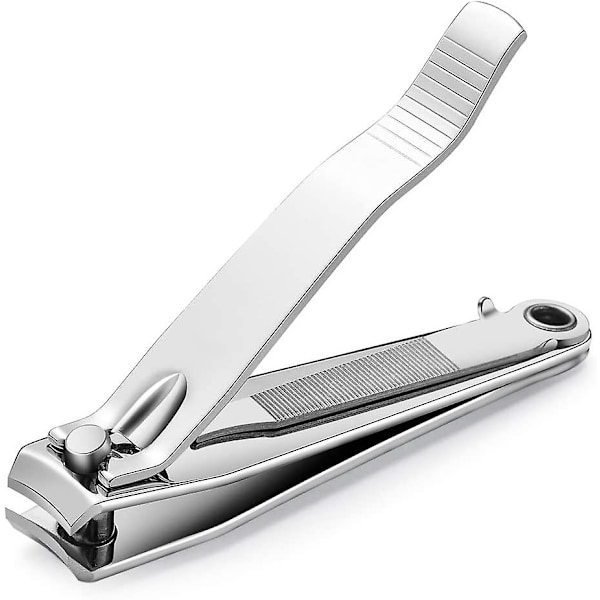 1pc Heavy Duty Nail Clipper, Stainless Steel Toe Finger Nail Clippers Cutter For Men Women