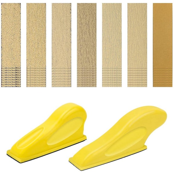 Detail Sander and Sandpaper Set, Mini Sander for Detail Work Finger Sander for Crafts Mini Sander f