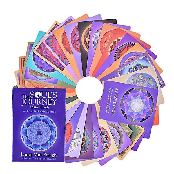 Sjælens Rejse: Et 44-korts Tarot Deck Spådom Oracle Spil