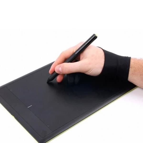 stk Lycra Kunstnerhandsker, To-fingrede Tegnehandsker, Grafisk Design Handsker til Studerende, Kunst, Pen, Tablet Pad