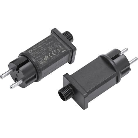 12V LED-strømforsyning, IP44 LED-transformator, lavspent LED-adapterdriver for julelys, lyslenker (1 stk)