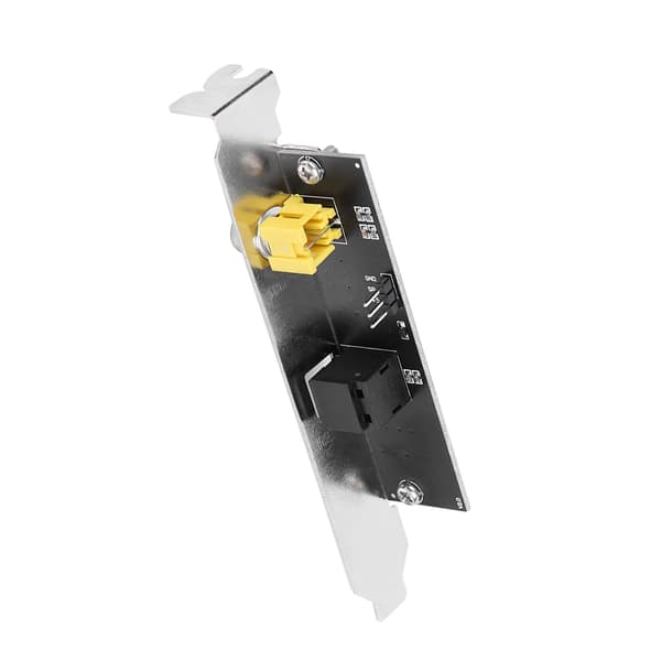 OutPlate Cable Holder SPDIF Optical Electrical Components for ASUS / GIGABYTE / MSI Motherboards
