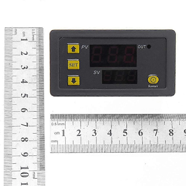 AC110V-220V Digital Display Tidsrelä Automationsfördröjning Timer Kontrollbrytare Relämodul
