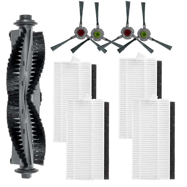 Hovedbørstefiltre Sidebørster Sæt til AIRROBO P20 Robotstøvsuger Udskiftning Reservedele Tilbehørssæt