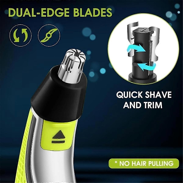 1 stk. Næsehårstrimmer udskiftningshoveder til OneBlades QP210 QP220 QP2520 QP2734 QP2834 & OneBlades Pro QP6530