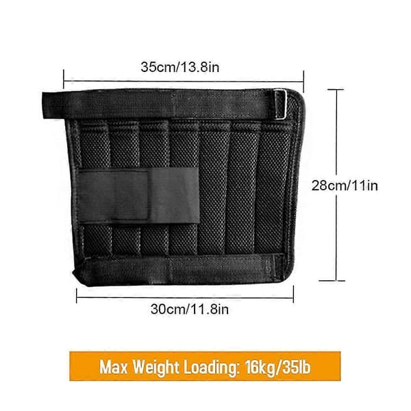 2-pack 16 kg Justerbara Ankelvikter Träningsbenvikter - Yvan