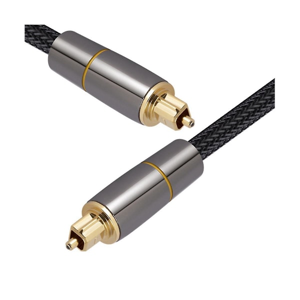 Optisk ljudkabel Digital optisk fiberkabel Toslink 1M SPDIF koaxialkabel för förstärkare spelare